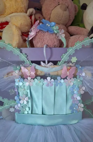 Romper Infantil Jardim Encantado Verde 3 Peças