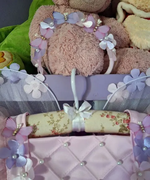 Romper Infantil Jardim Encantado Rosa 4 Peças