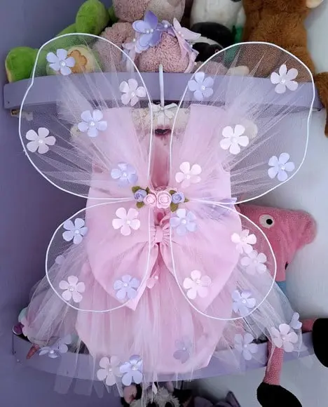 Romper Infantil Jardim Rosa 3 Peças
