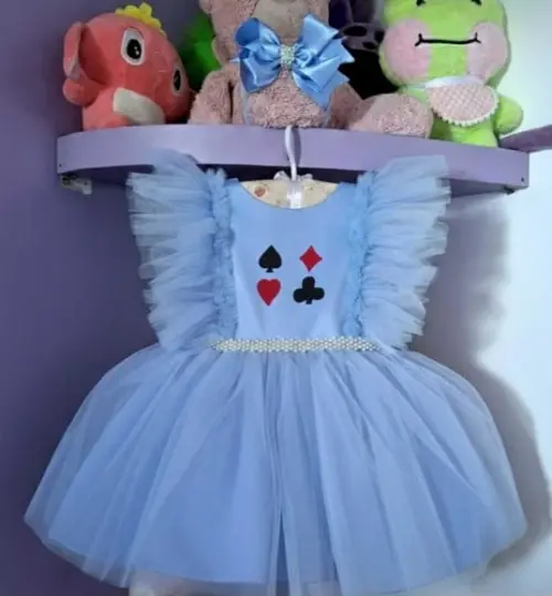 Vestido Alice no País das Maravilhas Infantil