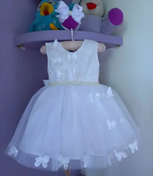 Vestido Daminha Dama de Honra Infantil