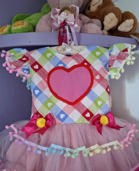 Vestido Festa Junina São João Quadrilha