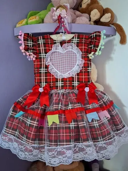 Vestido Festa Junina São João Quadrilha