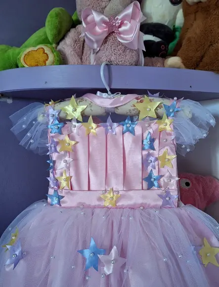 Vestido Infantil Brilha Estrelinha