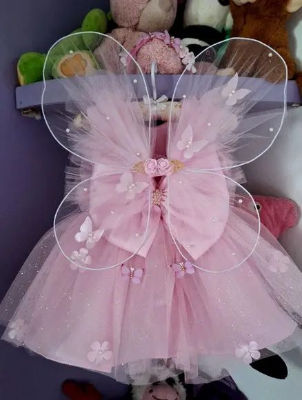 Vestido Infantil Jardim Encantado Luxo