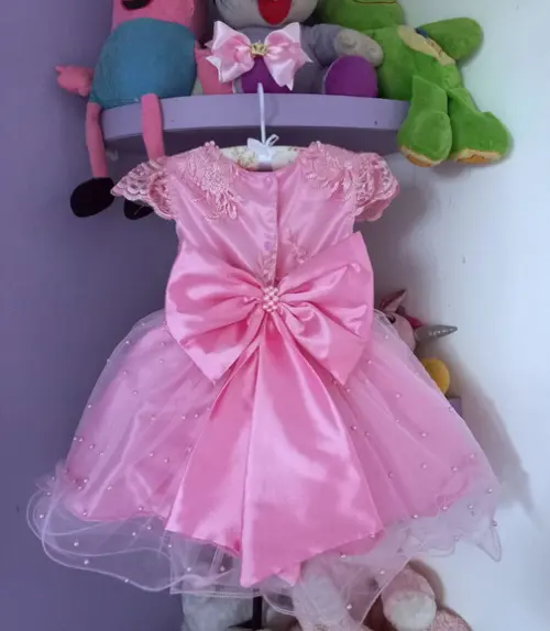 Vestido Infantil Princesa Realeza de Luxo