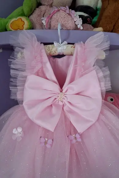 Vestido Jardim Encantado de Luxo + Sapatinho