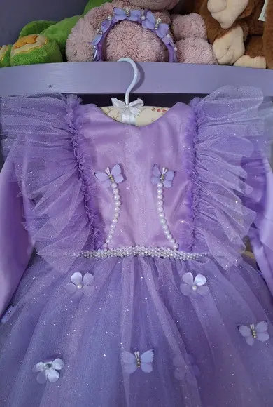 Vestido Jardim Encantado Manga Longa