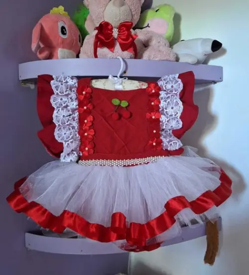 Vestido Romper Cerejinha Luxo