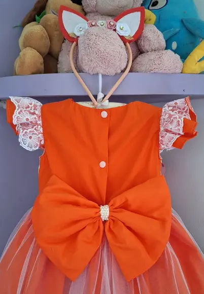 Vestido Raposinha Bosque Encantado