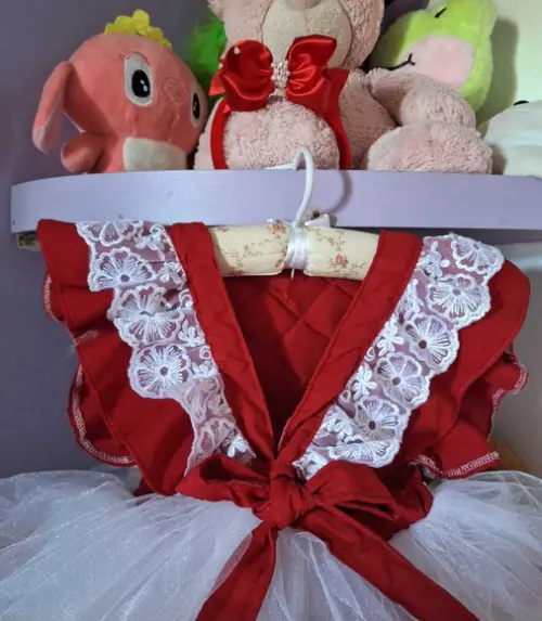 Vestido Romper Cerejinha Luxo