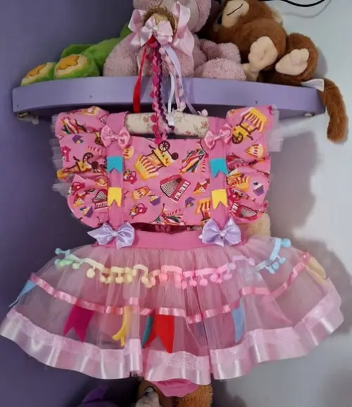 Vestido Romper São João