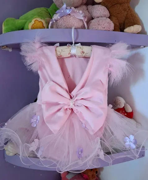 Vestido Romper Jardim Encantado Rosa