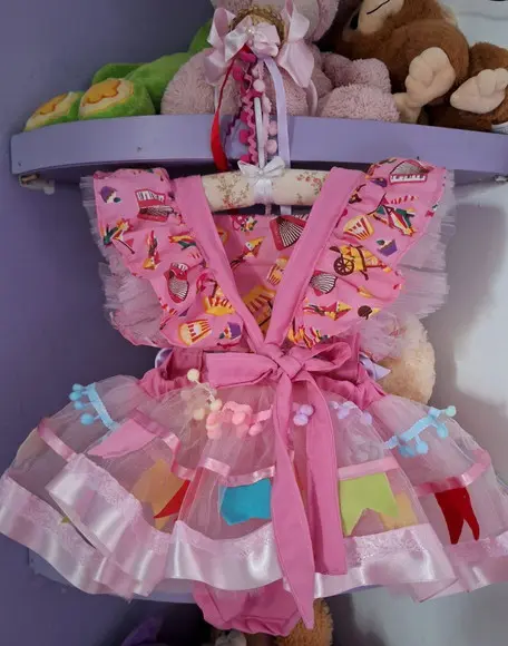 Vestido Romper São João