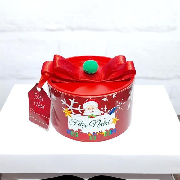 Tubo Lata Personalizada Natal