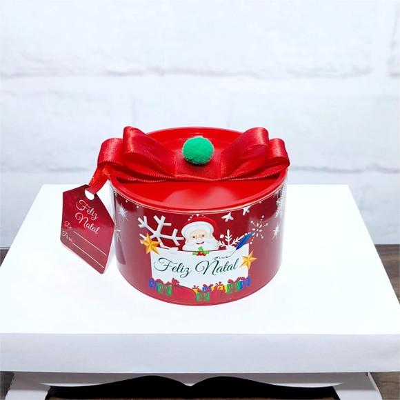 Tubo Lata Personalizada Natal