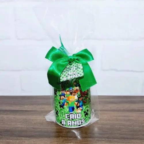 Cofrinhos Personalizado Minecraft