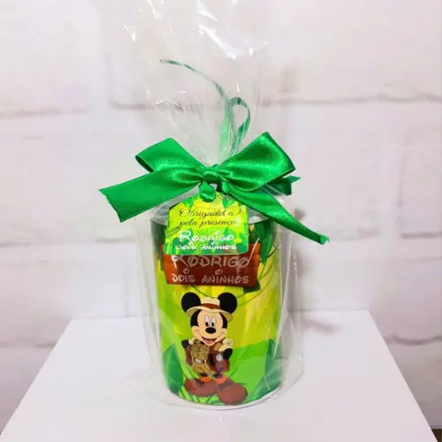 Cofrinhos Personalizado Mickey Safari
