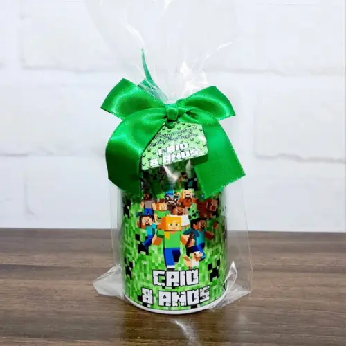 Cofrinhos Personalizado Minecraft