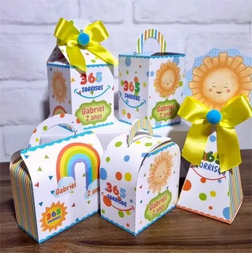 Kit 20 Caixas Personalizados 365 Sorrisos