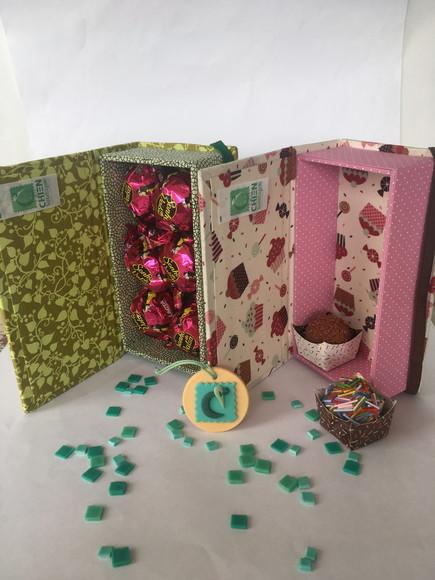 Caixa para 6 doces