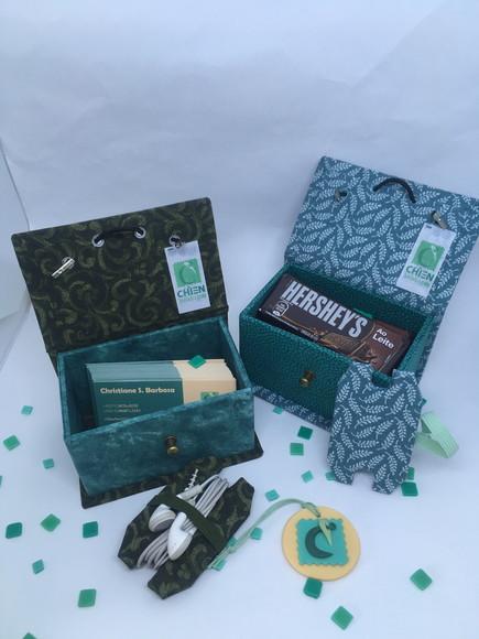 Kit Caixa Livro+porta Fone de Ouvido