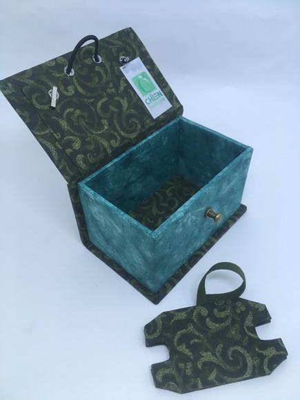 Kit Caixa Livro+porta Fone de Ouvido