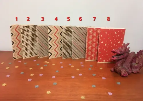 Caderno A6 Costura Artesanal 40 Páginas
