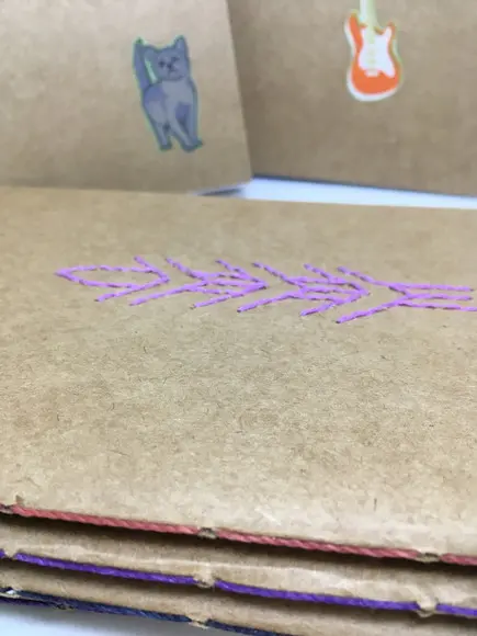 Caderno Artesanal A5 24fls