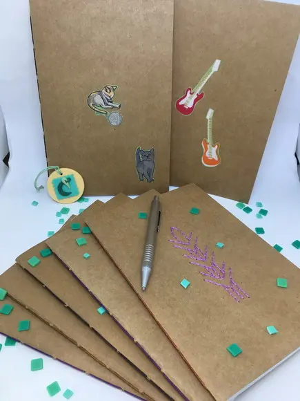 Caderno Artesanal A5 24fls
