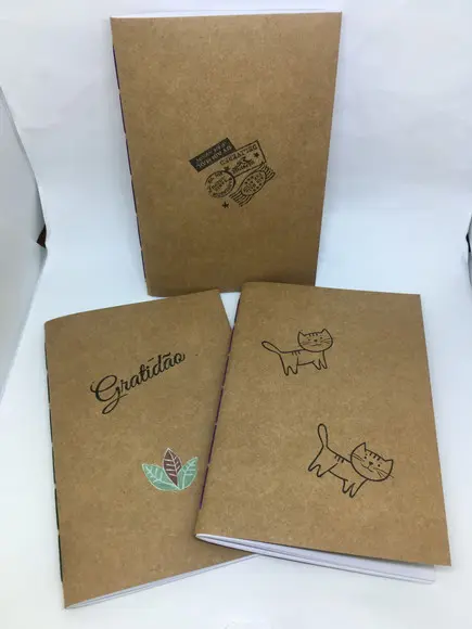 Caderno Artesanal A5 48fls
