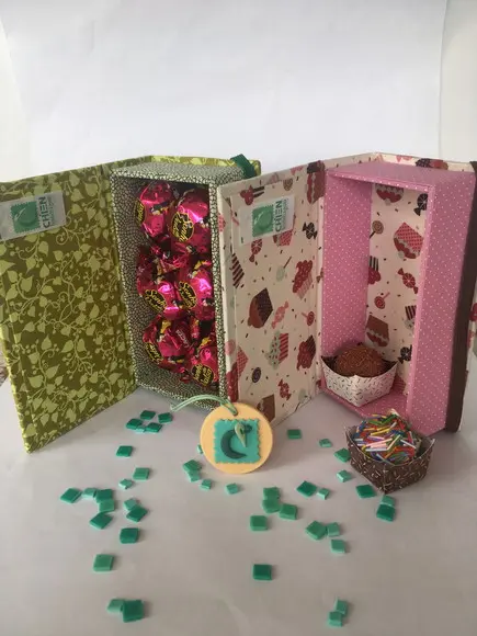 Caixa para 6 doces
