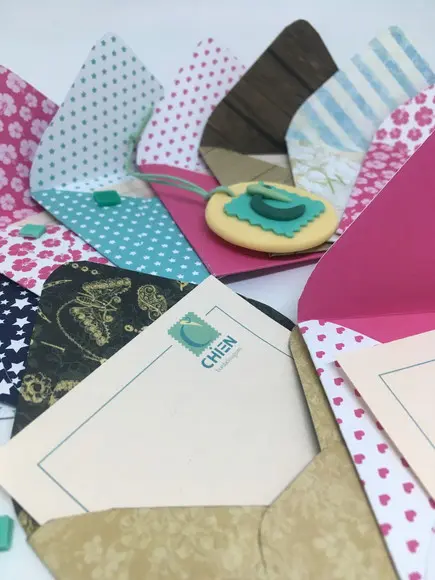 Cartão e Envelope (conjunto de 3)