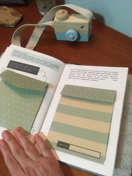 Livro de lembranças para a mãe