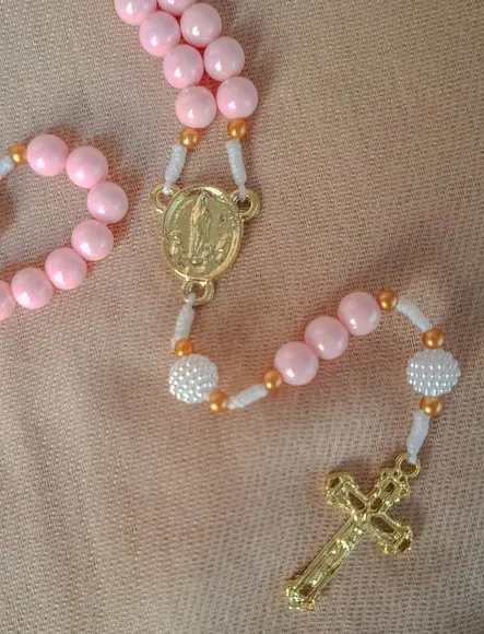 Terço Nossa Senhora de Fátima (rosa)