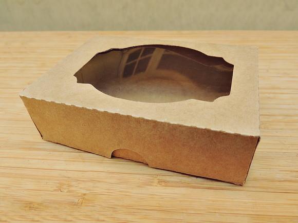Caixa Brigadeiro - com Visor de Acetato - 6 Unidades