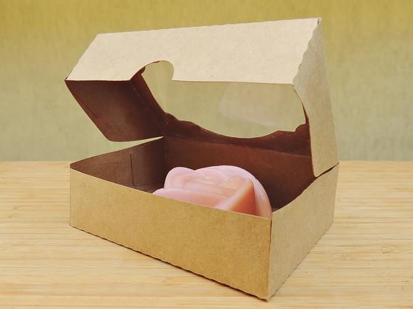 Caixa Brigadeiro - com Visor de Acetato - 6 Unidades