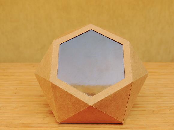 Caixa Diamante - com Visor - 6 Unidades