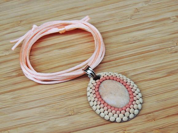 Colar Dragon Amazonita Rosa