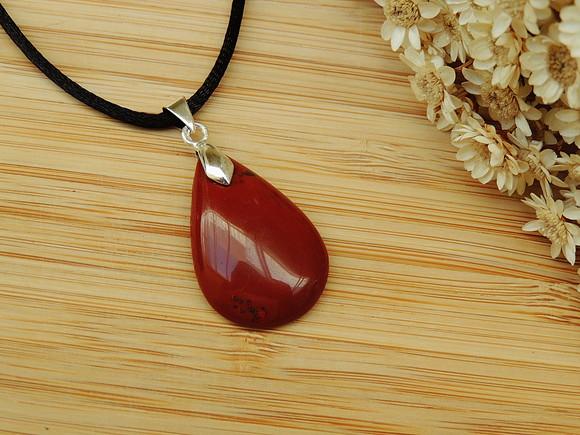 Colar Jaspe Vermelho