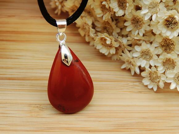 Colar Jaspe Vermelho