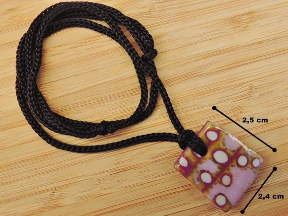 Colar Mokume Gane Orgânic