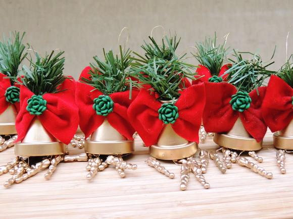 Enfeites de Natal Exclusivos - Kit com 10 Unidades