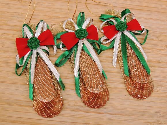 Enfeites de Natal Exclusivos - Kit com 9 Unidades