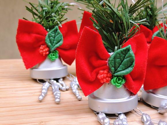 Enfeites de Natal Exclusivos - Kit com 8 Unidades