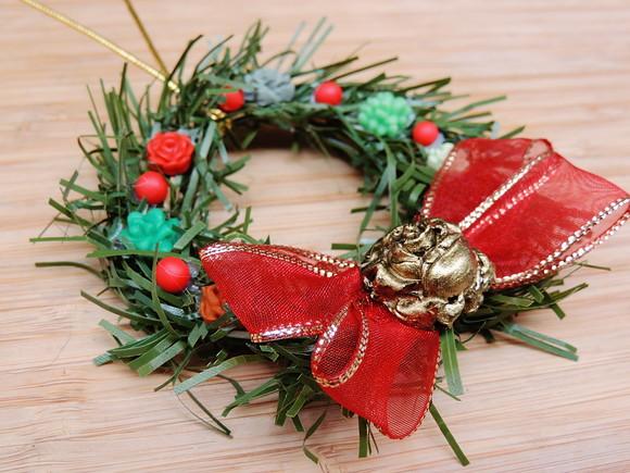 Enfeites de Natal Exclusivos - Mini Guirlandas - 8 Unidades