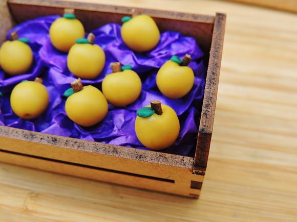 Mini Caixa de Feira com 10 Sapotis - Biscuit