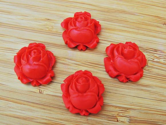 Rosa Botão em Biscuit - 20 Unidades