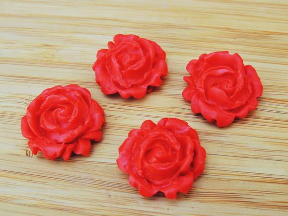 Rosa em Biscuit - 20 Unidades