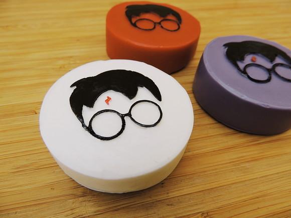 Sabonete Harry Potter Pintado à Mão - Duas Unidades